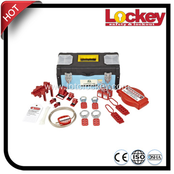 Personal Lockout Toolbox and Lockout Box